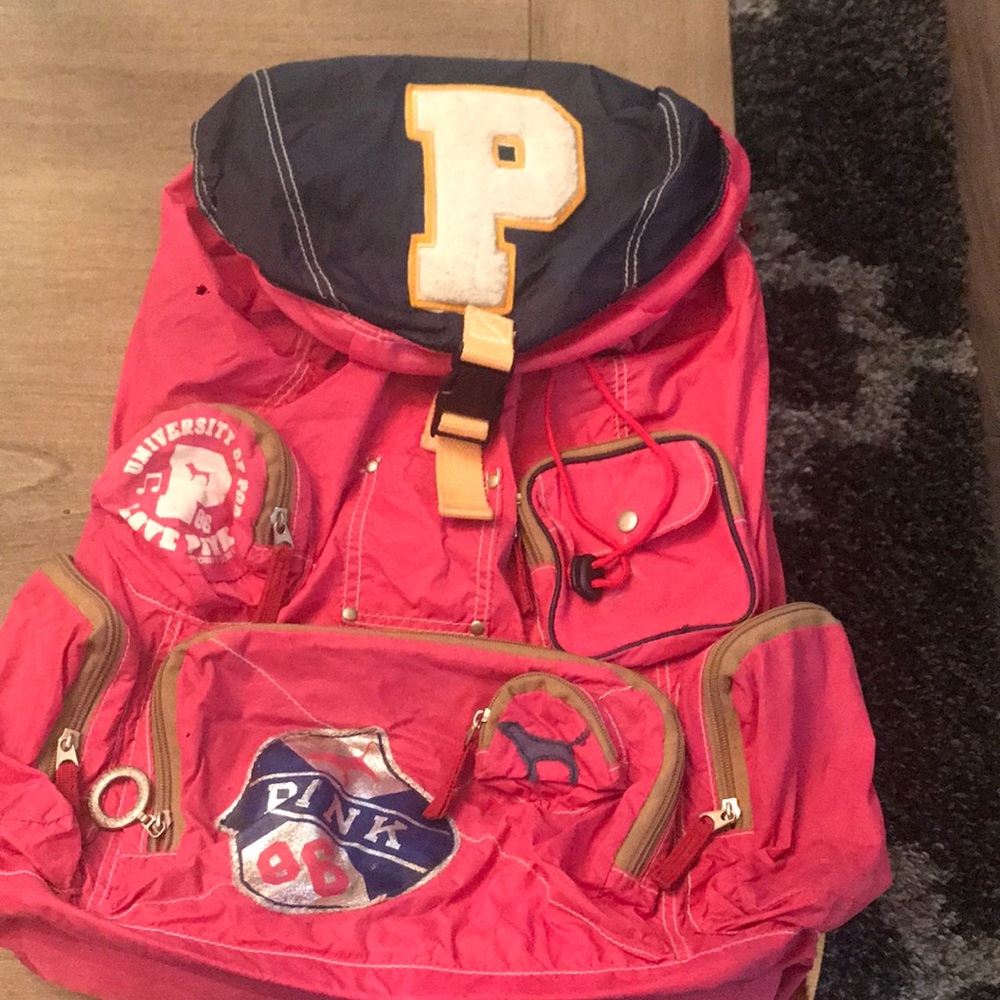 Large Victoria Secret Pink Backpack